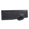 Groov-e Wireless Full-Size Keyboard and Mouse Set Black - official product image