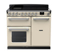 Rangemaster Estel Deluxe 100 Induction range cooker in Pale Cream with Chrome trim