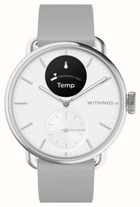 Withings ScanWatch 2 - Advanced Health Monitor with ECG & SpO2 - 38mm White | 78-HWA10-model 2-All-Int