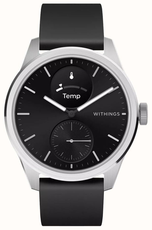 Withings ScanWatch 2 - Advanced Health Monitor with ECG & SpO2 - 42mm Black | 78-HWA10-model 4-All-Int