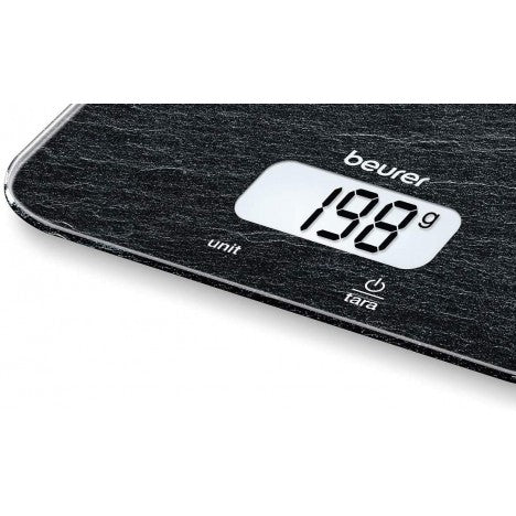 Beurer Kitchen Scale 5 kg Slate, clear product view