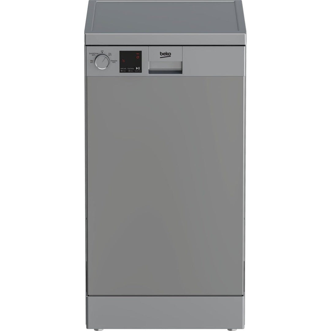 Beko 10 Place Freestanding Slimline 45cm Dishwasher | DVS04020S Beko Dishwasher Euronics Ireland