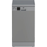 Beko 10 Place Freestanding Slimline 45cm Dishwasher | DVS04020S Beko Dishwasher Euronics Ireland
