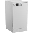 Beko 10 Place Freestanding Slimline 45cm Dishwasher | DVS04X20W Beko Dishwasher Euronics Ireland