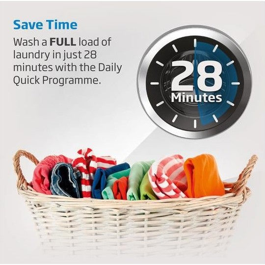 Beko Freestanding 10kg 1400rpm Washing Machine with AquaTech® | B5W51041AW Beko Washing Machine Euronics Ireland