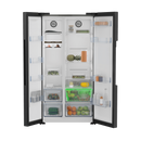 Beko Freestanding American Style Fridge Freezer with NeoFrost™ Black Steel | ASL1442VPZ Beko American Fridge Freezer Euronics Ireland