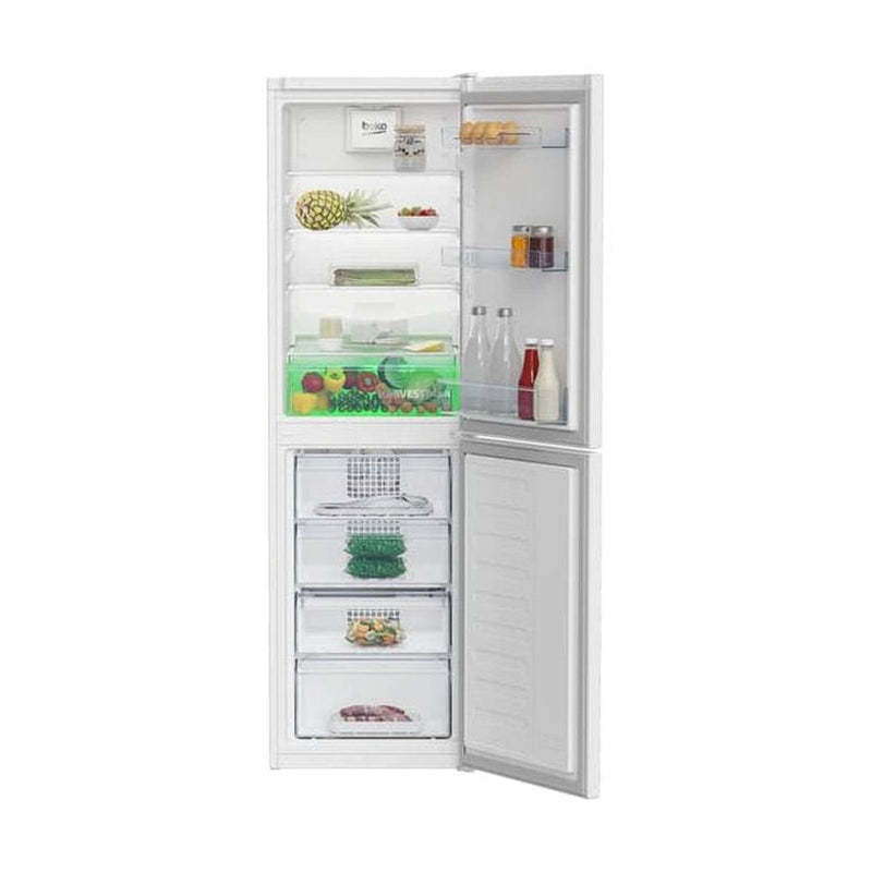 Beko Frost Free Fridge Freezer with HarvestFresh™ White | CNG4582VW Beko Fridge Freezer Euronics Ireland