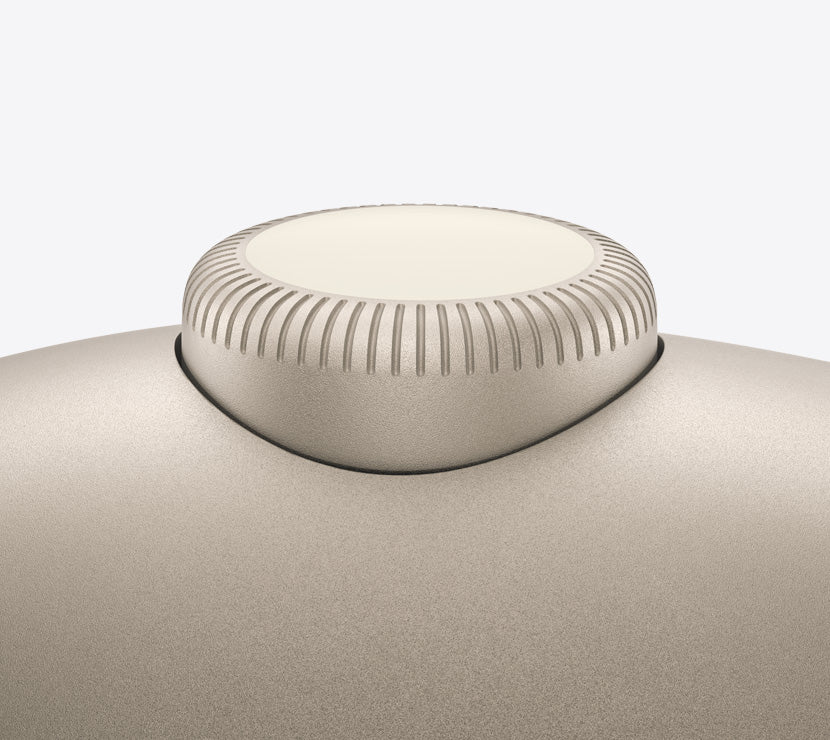 Apple AirPods Max 2 Wireless Over-Ear Headphones - Starlight - Digital Crown