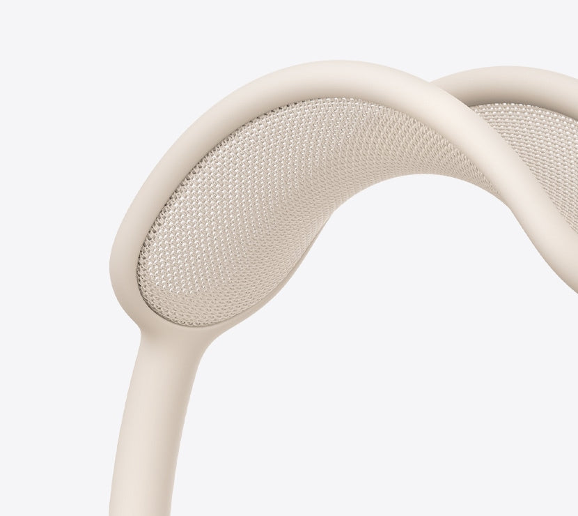 Apple AirPods Max 2 Wireless Over-Ear Headphones - Starlight - mesh canopy