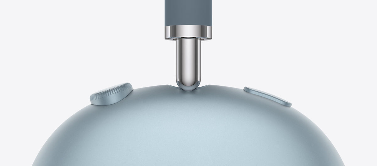 Apple AirPods Max 2 Wireless Over-Ear Headphones - Blue - top of ear cup