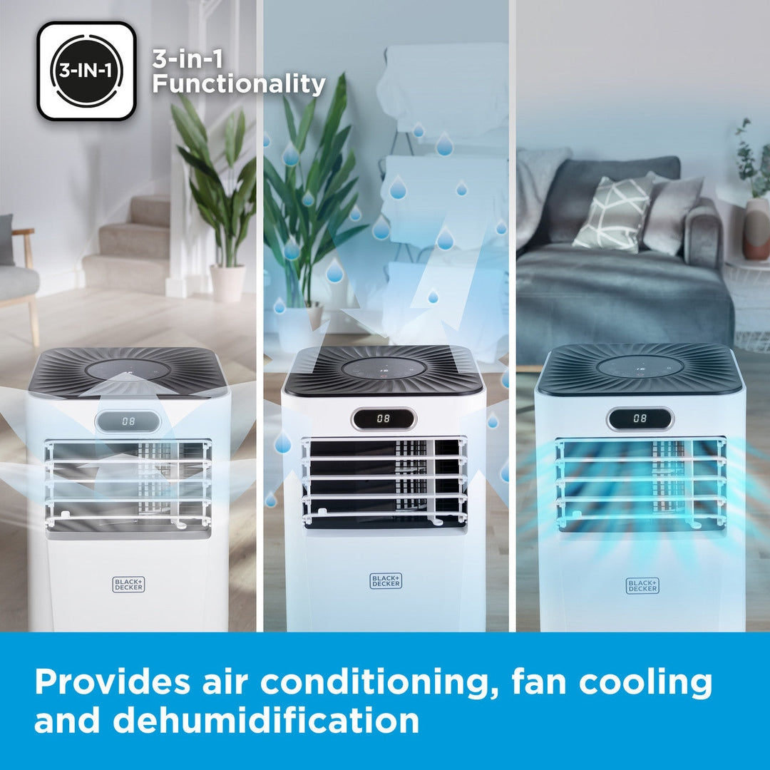 Black & Decker 7000BTU Smart Air Conditioner | BXAC40024GB Black and Decker Air Conditioner Euronics Ireland