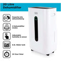 Black & Decker H6000 20L Dehumidifier | BXEH60004GB Black and Decker Dehumidifier Euronics Ireland