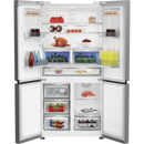 Blomberg 4 Door Fridge Freezer with VitaminCare+ Stainless Steel | KQD114VPX Blomberg American Fridge Freezer Euronics Ireland