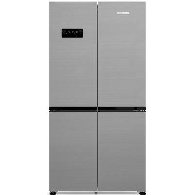 Blomberg 4 Door Fridge Freezer with VitaminCare+ Stainless Steel | KQD114VPX Blomberg American Fridge Freezer Euronics Ireland