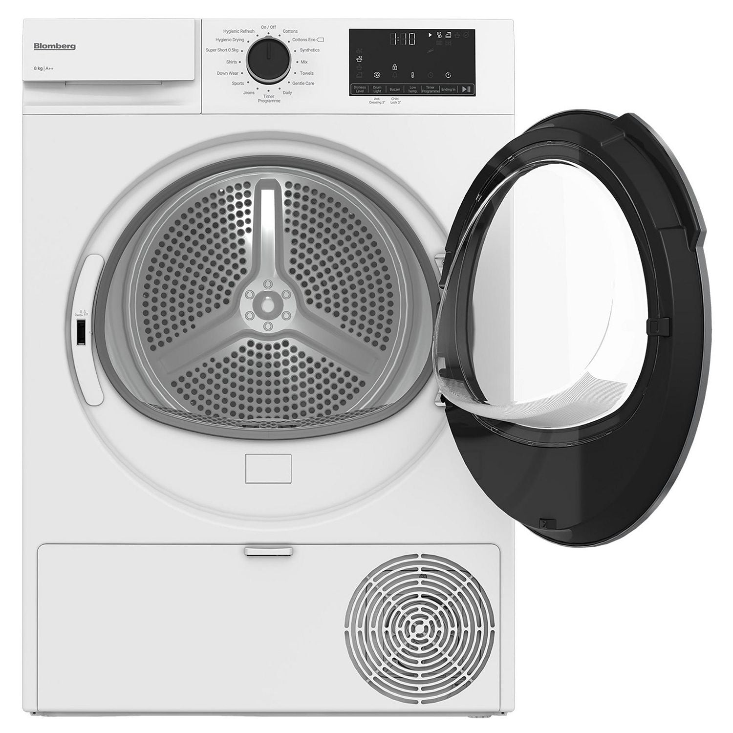 Blomberg 8kg Heat Pump Tumble Dryer A++ | LTA18320W Blomberg Tumble Dryer Euronics Ireland