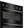 Blomberg 90cm Built-in Fan Double Oven Dark Steel | RODN9202DX Blomberg Oven Euronics Ireland