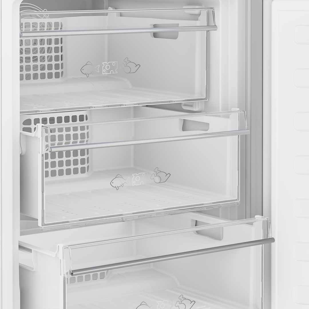 Blomberg Frost Free Fridge Freezer White | KGM4524 Blomberg Fridge Freezer Euronics Ireland