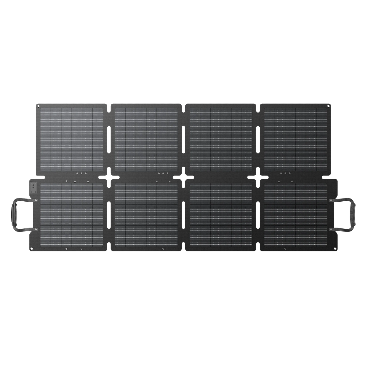 BLUETTI SORA 130 130W Portable Solar Panel - unfolded front view