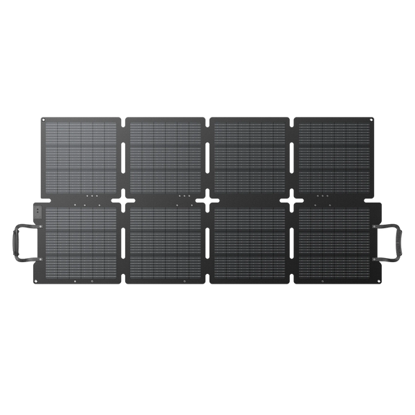 BLUETTI SORA 130 130W Portable Solar Panel - unfolded front view