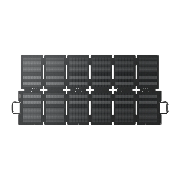 BLUETTI SORA 220 220W Portable Solar Panel - unfolded front view