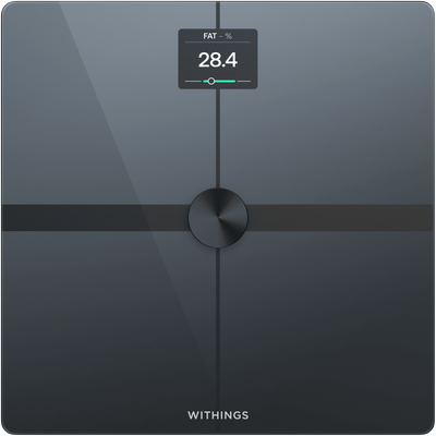 Withings Body Smart - Smart Scale with Body Composition & Weight Tracking - Black | 78-WBS13-Black-All-Inter