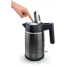 Bosch DesignLine 1.7L Graphite Kettle | TWK5P475GB Bosch Kettle Euronics Ireland