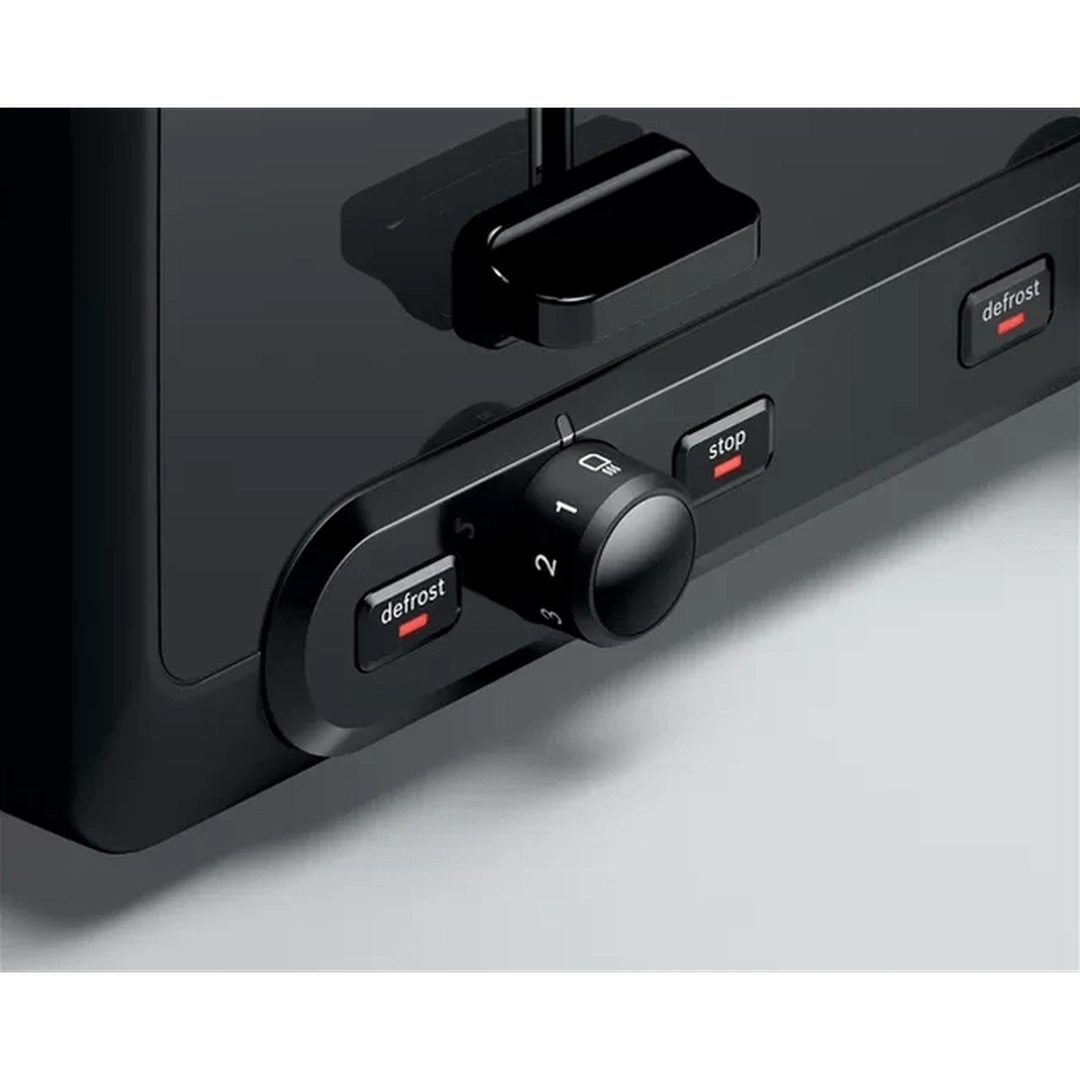 Bosch DesignLine Graphite 4 Slice Toaster | TAT5P445GB Bosch Toaster Euronics Ireland