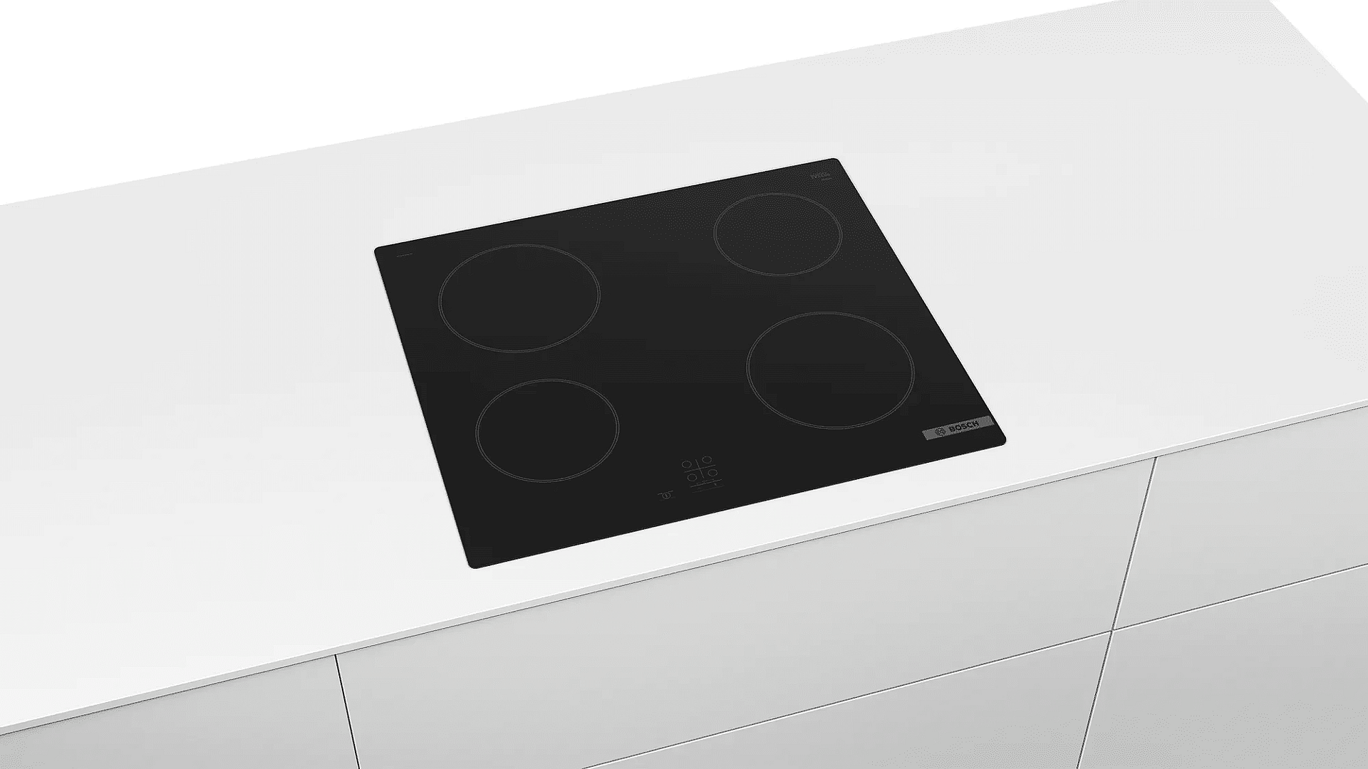 Bosch Series 2 60 cm Four‑Zone Electric Hob | PKE61RAA8B