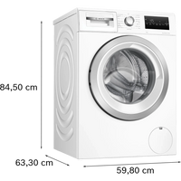 Bosch Series 4 Washing machine, Front Loader 9kg 1400 rpm - White | WAN28259GB Bosch Washing Machine Euronics Ireland