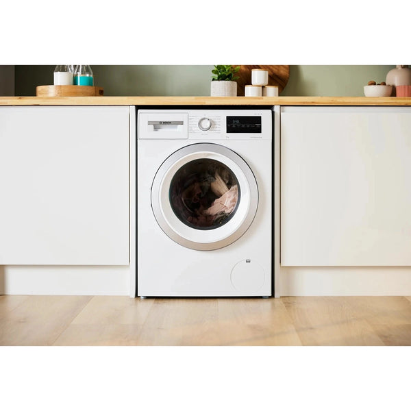 Bosch Series 4 Washing machine, Front Loader 9kg 1400 rpm - White | WAN28259GB Bosch Washing Machine Euronics Ireland