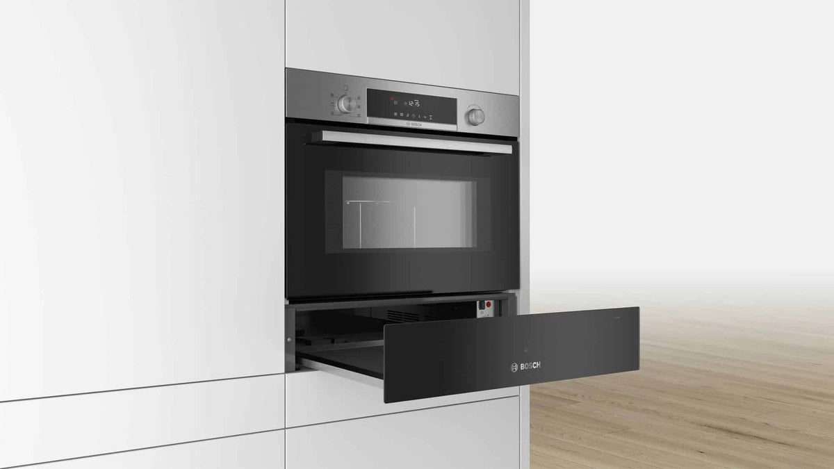 Bosch Serie - 6 60cm Built-In Warming Drawer Black | BIC510NB0
