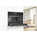 Bosch Series 8 60cm 45 litre built in single oven with microwave function | CMG7241B1B Bosch Oven Euronics Ireland