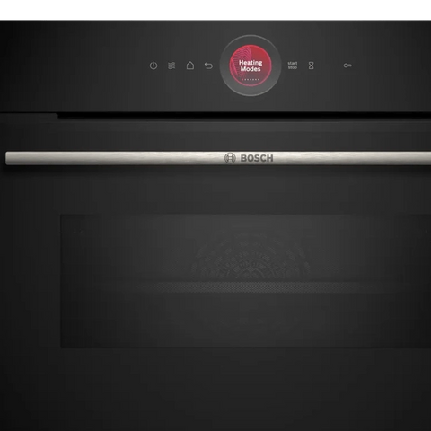 Bosch Series 8 60cm 45 litre built in single oven with microwave function | CMG7241B1B