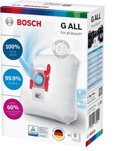 Bosch Type G Vacuum Cleaner Bags – 4 Pack | BTYPG