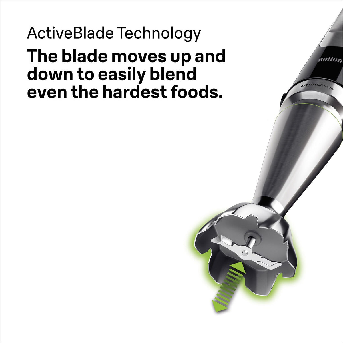 Braun MultiQuick 9 Hand Blender - Black - ActiveBlade Technology