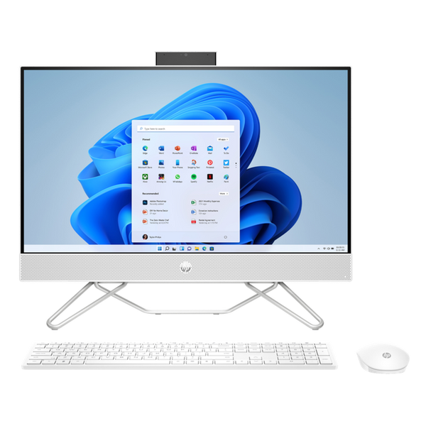 HP All-in-One 24-cb1008na Bundle All-in-One PC | 6L313EA#ABU HP Desktop PC Euronics Ireland