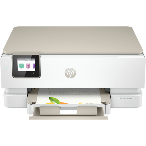 HP ENVY Inspire 7220e All-in-One Colour Printer - White | 242P6B#687