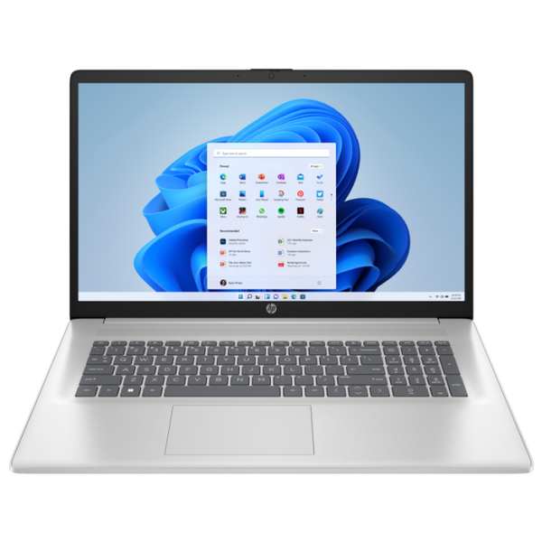 HP - Laptop 17CN0102NA - 17.3", Intel i3-1115G4 - 8GB RAM - 128GB SSD | 8B2M0EA