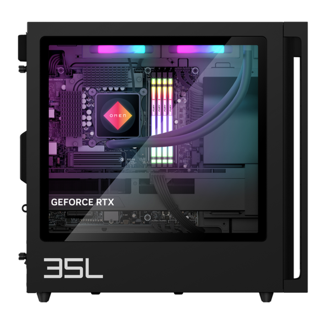 HP - OMEN 35L GT16-0007na Gaming Desktop - NVIDIA® GeForce RTX™ 4060 Ti | A9MV0EA