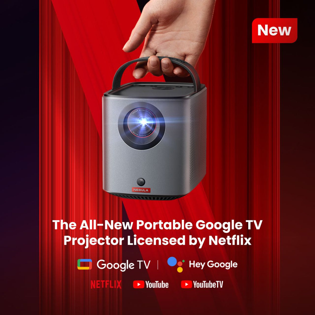 Nebula X1 Triple-Laser 4K Smart Projector – view 8