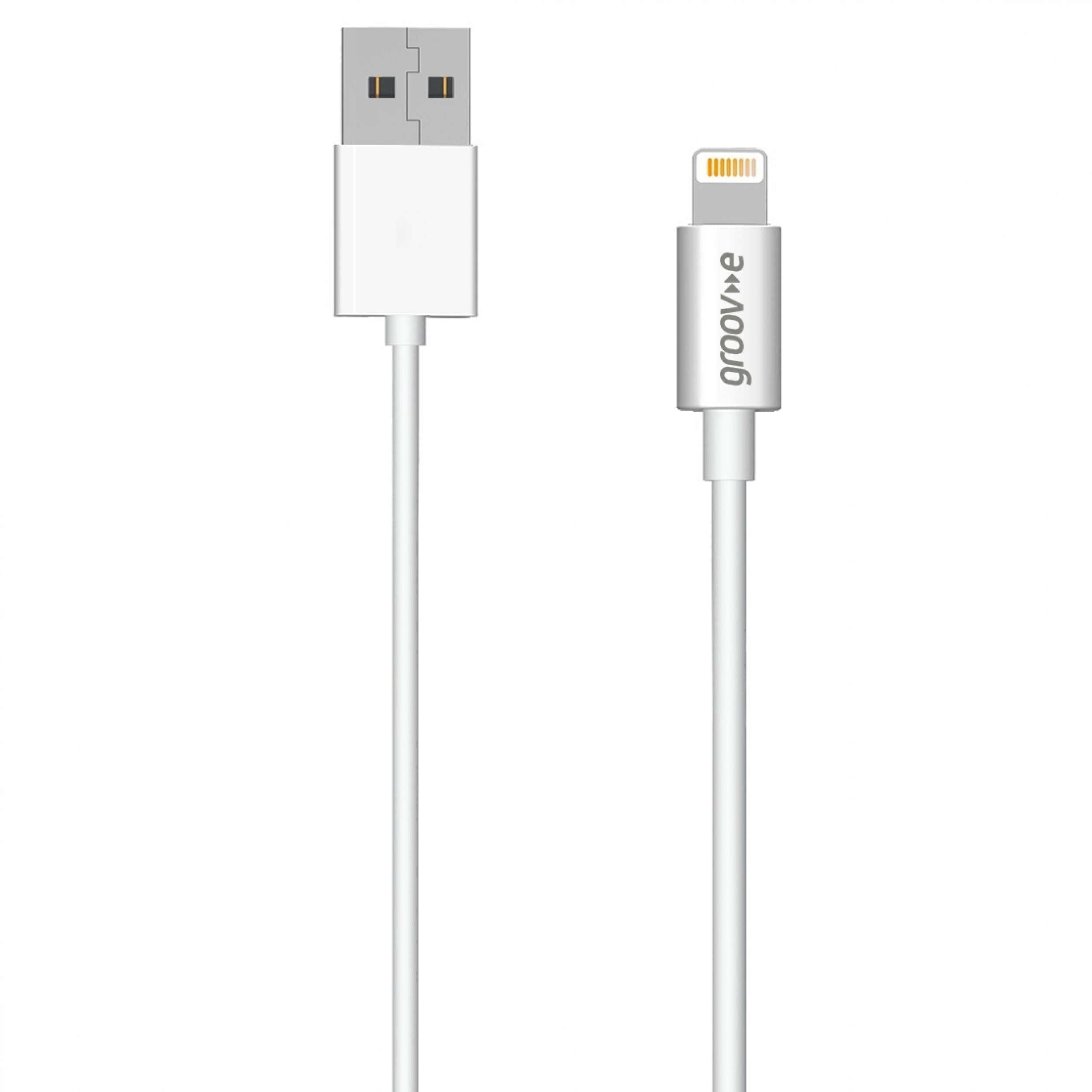 Groov-e MFI Lightning to USB-A Charging Cable 1m - official product image