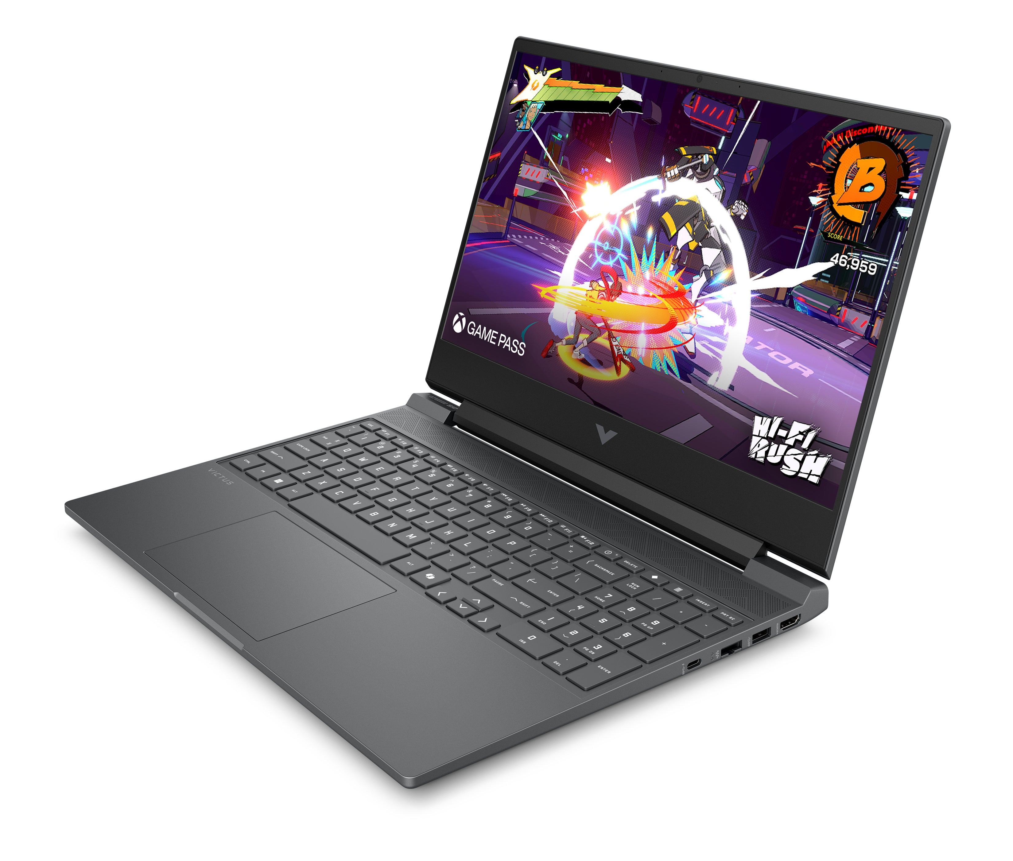 HP Victus Gaming Laptop 15 in Mica Silver