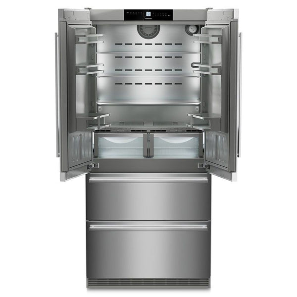 Liebherr CBNste 8872 Premium Plus 522 L BioFresh Fridge‑Freezer | Stainless Steel – view 2