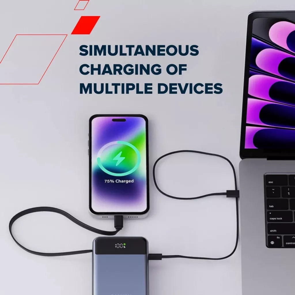 Canyon Power Bank OnPower PB-600 20,000mAh | CNS-CPB600DG Canyon Powerbank Euronics Ireland