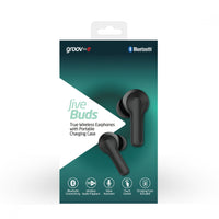 Groov-e Jive Buds True Wireless Earphones Black - official product image