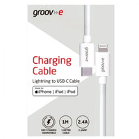 Groov-e MFI Lightning to USB-C Charging Cable 1m - official product image