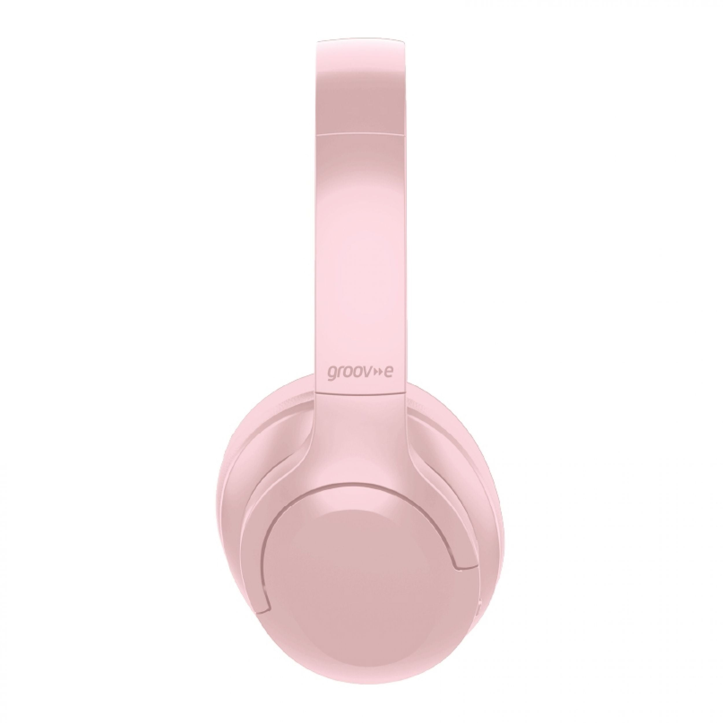 Groov-e Rhythm ANC Wireless Headphones Pink - official product image