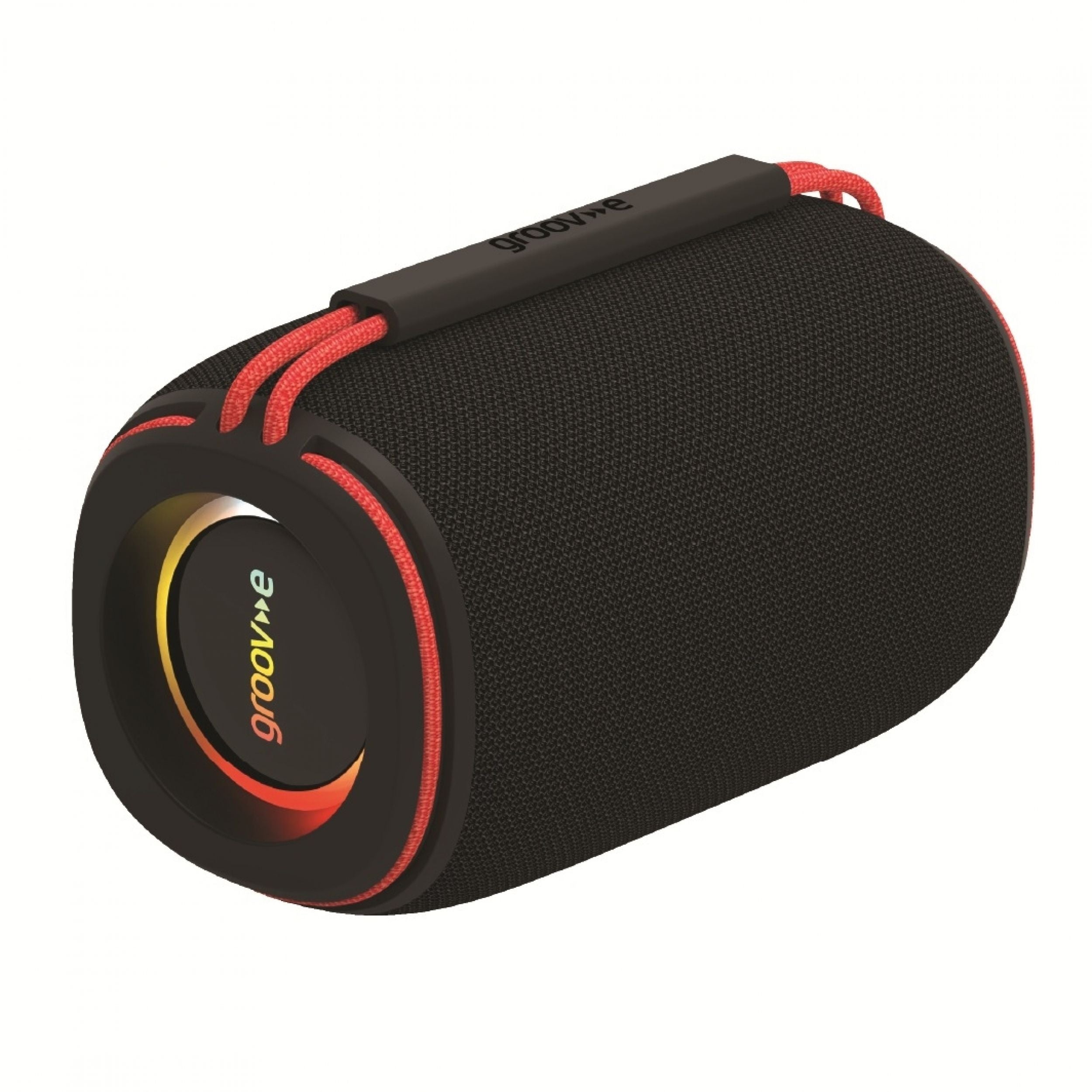 Groov-e Traditional Boombox CD Cassette and FM Radio Black - official product image