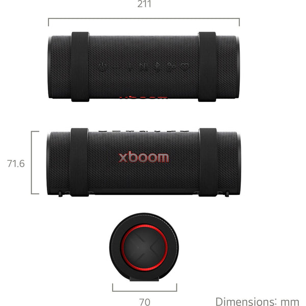 LG XBOOM Grab Portable Speaker 30 W | GRAB.AEUSLBK