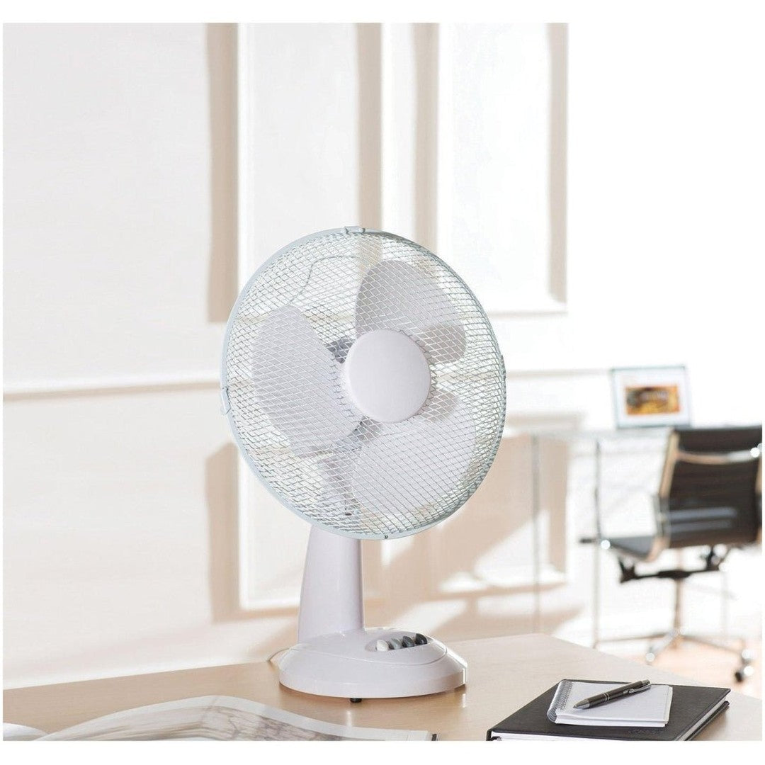 Daewoo 12 Inch Oscillating Desk Fan | 957280 Daewoo Fan Euronics Ireland